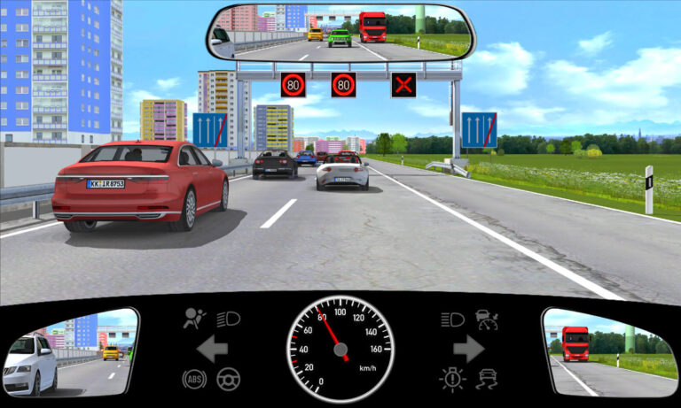 Was gilt in dieser Situation aufgrund der Fahrbahnmarkierung