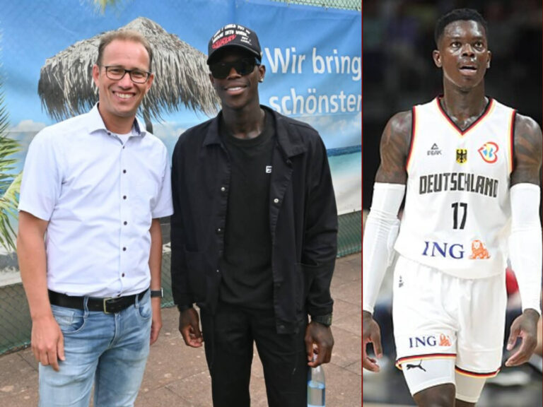 dennis schröder vater bild